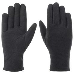 Rękawiczki polarowe dla kobiet Martes Lady Tival. Czarne rękawiczki damskie MARTES, bez wzorów, z polaru. W wyprzedaży za 24.99 zł.