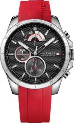 Zegarek Tommy Hilfiger ZEGAREK MĘSKI TOMMY HILFIGER 1791351 DECKER (zf036a). Zegarki męskie Tommy Hilfiger, bez wzorów. Za 338.99 zł.
