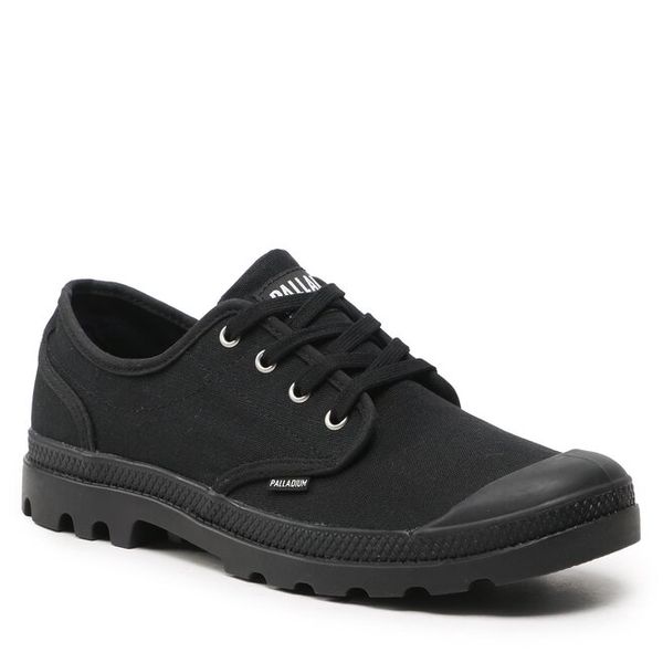 Trampki Palladium. Czarne trampki męskie Palladium, bez wzorów, bez zapięcia. Za 249.99 zł.