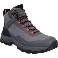 Buty trekkingowe męskie Hi-Tec Storm Expedition Sport Wp. Szare trekkingi męskie Hi-tec, z materiału, za kostkę, bez zapięcia. Za 544.00 zł.