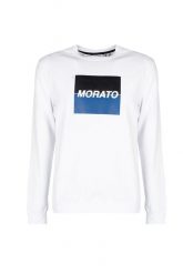 Antony Morato Bluza | MMFL00760-FA150048 | Mężczyzna | Biały. Białe bluzy męskie Antony Morato, m, bez wzorów, z bawełny, klasyczne, bez ramiączek, bez kaptura. W wyprzedaży za 189.00 zł.