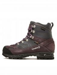 Buty trekkingowe damskie Aku W'S TREKKER PRO GTX, grey/ deep violet, 41. Szare obuwie trekkingowe damskie Aku, bez zapięcia. Za 756.25 zł.