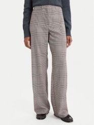 Marella Spodnie materiałowe Canapa 2623136061 Beżowy ciemny Regular Fit. Brązowe spodnie materiałowe damskie Marella, bez wzorów, z materiału. Za 824.99 zł.