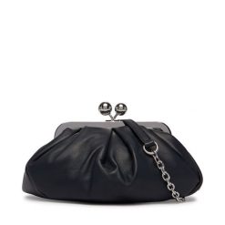 Torebka Weekend Max Mara. Niebieskie torebki do ręki damskie Weekend Max Mara, bez wzorów, bez dodatków. Za 1,309.00 zł.