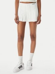 Adidas Spódnica plisowana Seasonal Essentials Colorpop JZ0193 Biały Loose Fit. Białe spódnice damskie Adidas, m, bez wzorów, z bawełny, plisowane. Za 179.99 zł.