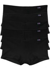 Figi panty (5 par). Czarne majtki damskie bonprix. Za 59.99 zł.