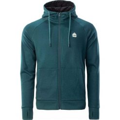 Bluza z kapturem męska Elbrus Rufo. Niebieskie bluzy męskie ELBRUS, m, bez wzorów, bez ramiączek, z kapturem. Za 174.53 zł.