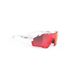 Okulary RUDY PROJECT CUTLINE WHITE MATTE - MULTILASER RED POLAND VERSION. Białe okulary przeciwsłoneczne damskie Rudy Project. Za 910.00 zł.