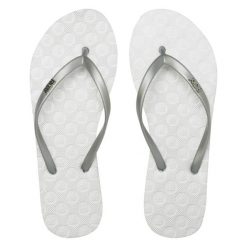 Sandały dla Kobiety VIVA IV. Szare sandały damskie Roxy, bez wzorów, z gumy, bez obcasa, bez zapięcia. Za 74.99 zł.