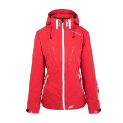 Kurtka narciarska damska Bergson1 ISSUE STX. Czerwone kurtki sportowe damskie Bergson, na zimę, xl, bez wzorów, bez ramiączek, bez kaptura, narciarskie. W wyprzedaży za 645.00 zł.