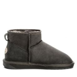 Śniegowce EMU Australia. Szare śniegowce damskie Emu Australia, bez zapięcia. Za 669.99 zł.
