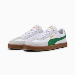 Buty damskie sportowe sneakersy Puma CLUB II ERA. Obuwie sportowe damskie Puma, bez wzorów, z zamszu, bez zapięcia, trekkingowe. Za 199.00 zł.