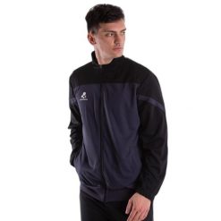 Kurtka z dresu Piu Adrenalina. Niebieskie kurtki męskie PIU ADRENALINA, xl, bez wzorów, z dresówki, eleganckie, bez kaptura. Za 210.50 zł.
