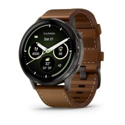 Zegarek Garmin Venu 4, 45mm AMOLED Brown. Brązowe zegarki smartwatch Garmin, bez wzorów. Za 2,622.99 zł.