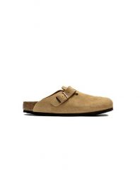 Uniseksowe sandały ARIZONA. Brązowe sandały męskie Birkenstock, bez wzorów, ze skóry, klasyczne, bez zapięcia. Za 730.00 zł.