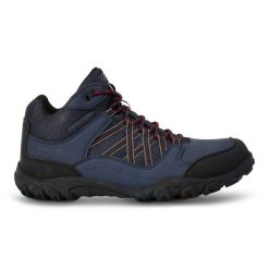 Buty trekkingowe męskie Edgepoint Mid Regatta. Niebieskie trekkingi męskie Regatta, bez zapięcia. W wyprzedaży za 356.00 zł.