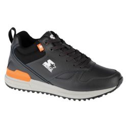 Buty sportowe Sneakersy męskie, Brandon. Czarne buty sportowe męskie Starter, bez wzorów, bez zapięcia, trekkingowe. Za 219.99 zł.