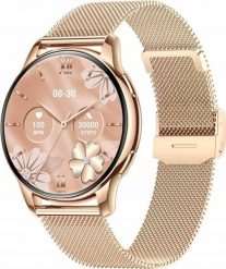 Smartwatch Veltori VT300-1 Złoty (VT300-1). Żółte zegarki smartwatch Veltori, bez wzorów. Za 153.25 zł.