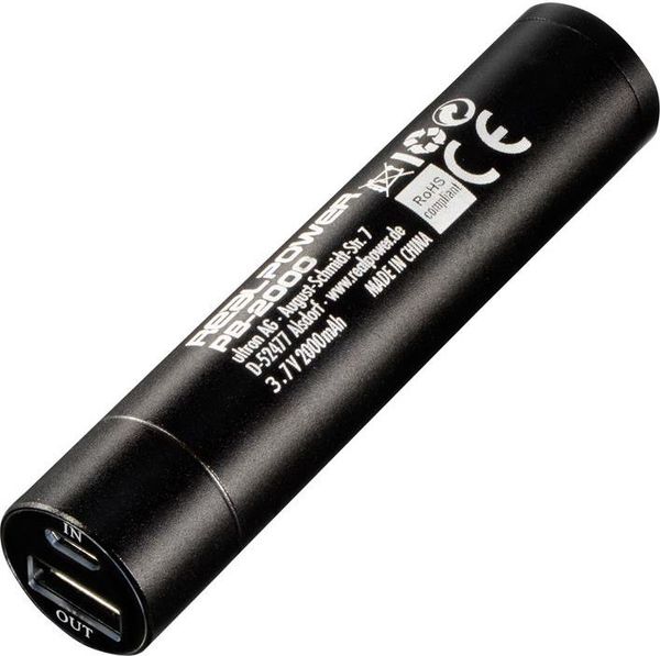 Powerbank Realpower 2000mAh Czarny. Czarne powerbanki Realpower. Za 150.99 zł.