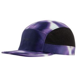 Czapka z daszkiem Odlo PERFORMANCE LIGHT PRINT Cap. Fioletowe czapki damskie ODLO, bez wzorów, sportowe. Za 189.99 zł.