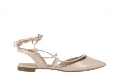 Sandały Bayla-109 908008 Napa Cream, Beż, Skóra ekologiczna - 36. Brązowe sandały damskie Bayla, bez wzorów, ze skóry ekologicznej, bez obcasa, bez zapięcia. W wyprzedaży za 44.10 zł.