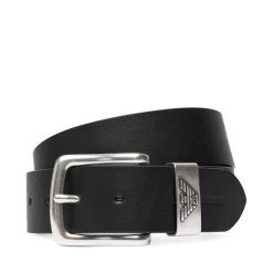 Pasek Emporio Armani. Czarne paski męskie Emporio Armani. Za 448.99 zł.