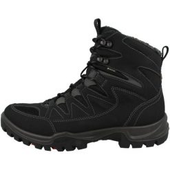 Buty trekkingowe męskie Ecco Expedition Iii High Gtx. Czarne trekkingi męskie ecco, z gore-texu, za kostkę, bez zapięcia. Za 823.00 zł.