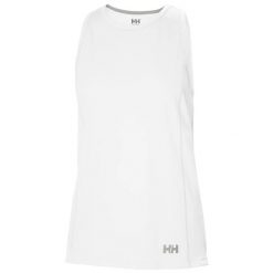 Damski tank top Helly Hansen Lifa Active Solen. Białe topy damskie Helly Hansen, s, bez wzorów, sportowe, bez kołnierzyka, bez ramiączek. Za 277.50 zł.