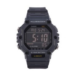 Zegarek Casio. Czarne zegarki męskie Casio, bez wzorów. Za 249.99 zł.