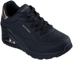 Skechers Skechers damskie buty sportowe UNO WEDGE HI STEPS 177520 BBK 37,5. Obuwie sportowe damskie Skechers, bez wzorów, bez zapięcia. Za 399.99 zł.