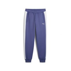 Spodnie do biegania Puma T7 Always On Track DK. Niebieskie spodnie sportowe męskie Puma, bez wzorów, z dresówki, do biegania. W wyprzedaży za 206.00 zł.