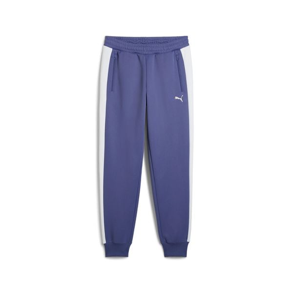 Spodnie do biegania Puma T7 Always On Track DK. Niebieskie spodnie sportowe męskie Puma, bez wzorów, z dresówki, do biegania. W wyprzedaży za 206.00 zł.