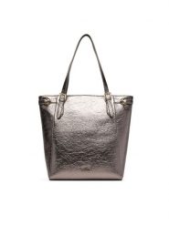 JENNY Torebka C-JNY-M-020-08 Srebrny. Szare shopperki damskie Jenny, bez wzorów, z materiału, bez dodatków. Za 159.99 zł.