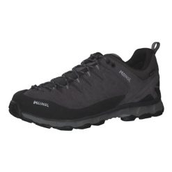 Buty trekkingowe męskie MEINDL Lite Trail GTX, z membraną Gore-Tex. Szare buty zimowe męskie MEINDL, bez wzorów, z gore-texu, bez obcasa, bez zapięcia. Za 995.50 zł.