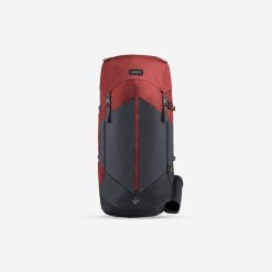 Plecak trekkingowy męski Forclaz MT100 Easyfit 70 litrów. Brązowe plecaki męskie FORCLAZ, bez wzorów, z poliesteru, sportowe. Za 399.99 zł.