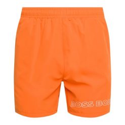 Szorty kąpielowe męskie Hugo Boss Dolphin. Brązowe kąpielówki męskie Hugo Boss, m, bez wzorów. Za 139.99 zł.