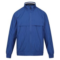 Kurtka Wodoodporna Męska Shorebay. Niebieskie kurtki męskie Regatta, l, bez wzorów, sportowe, bez kaptura. Za 140.99 zł.
