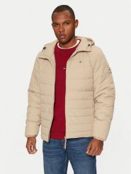 Tommy Hilfiger Kurtka zimowa MW0MW37641 Beżowy Regular Fit. Brązowe kurtki męskie Tommy Hilfiger, na zimę, m, bez wzorów, z syntetyku, bez kaptura. Za 1,259.00 zł.