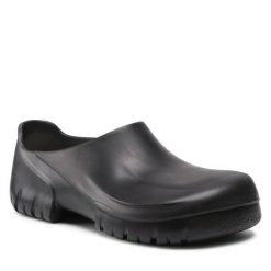 Klapki Birkenstock. Brązowe klapki damskie Birkenstock, bez wzorów, bez obcasa, bez zapięcia. Za 249.99 zł.