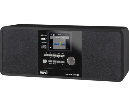Radio Imperial DABMAN i200 CD juodas. Radia No Name. Za 798.99 zł.