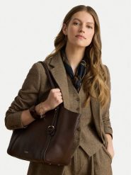 LAUREN RALPH LAUREN Torebka 431P18709005 Brązowy ciemny. Brązowe shopperki damskie Lauren Ralph Lauren, bez wzorów, ze skóry, bez dodatków. Za 2,199.00 zł.