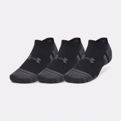 Skarpety unisex Under Armour Performance Tech 3pk NS. Czarne skarpetki damskie Under Armour, bez wzorów. Za 49.99 zł.