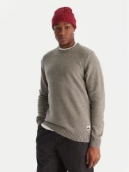 Quiksilver Sweter Slow Song Neppy EQYSW03325 Szary Regular Fit. Szare swetry męskie Quiksilver, m, bez wzorów, z syntetyku, bez kołnierzyka, bez ramiączek. Za 369.99 zł.