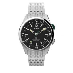 Zegarek Timex. Szare zegarki męskie Timex, bez wzorów, srebrne. Za 809.99 zł.