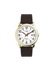 Timex Zegarek Easy Reader® Classic TW2Y12700 Brązowy. Brązowe, analogowe zegarki męskie Timex, bez wzorów. Za 399.99 zł.
