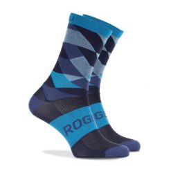 Stylowe funkcjonalne skarpetki Rogelli SCALE 14. Czerwone skarpety męskie Rogelli, bez wzorów. W wyprzedaży za 35.00 zł.