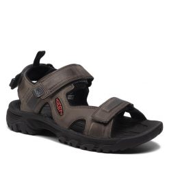 Sandały Keen. Szare buty zimowe męskie Keen, bez wzorów, sportowe, bez zapięcia. Za 299.99 zł.
