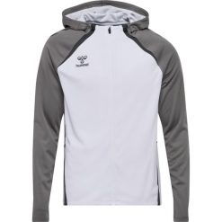 Kurtka z kapturem Hummel Lead 2.0. Białe kurtki sportowe męskie Hummel, bez wzorów, z kapturem. Za 332.50 zł.