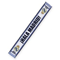 Szalik kibicowski Real Madryt. Szaliki damskie REAL MADRID, bez wzorów. Za 99.00 zł.