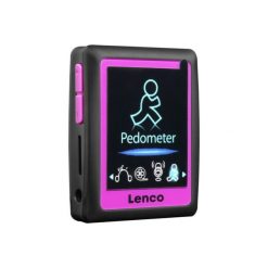 Odtwarzacz MP3 LENCO PODO-152 Różowy. Czerwone krokomierze LENCO. Za 129.00 zł.